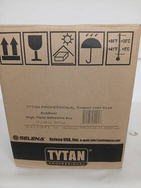 Tytan Professional 10018122 Subfloor High Yield Adhesive Pro 29oz Case Of 12 Cans
