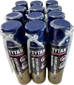 22557v03 Tytan Professional Product Subfloor High Yield Adhesive Pro. 29oz Case Of 12
