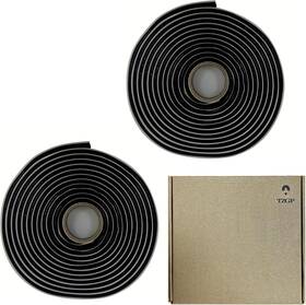 202407 Tzgp 13 Ft Butyl Sealant Tape Waterproof Rubber Diameter 1/4 Inch