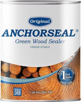 U-c Coatings 313096250236 Anchorseal Classic Log And Lumber End Sealer - Water Based Wax Emulsion Prevents