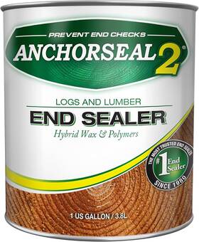 U-c Coatings Corporation 705353305153 Anchorseal 2 Hybrid Log And Lumber End Grain Sealer - Water-based Wax Polymer P