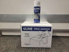 S-313 Uline Spray Adhesive Case 11-1/2 Oz Per Can 12 Cans