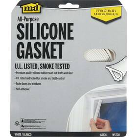 Ultra 68676 M-d Smoke Seal White 20ft Door Gasket 043374686760