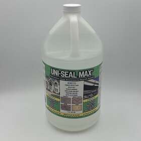 Uni-seal 030915177474 All Purpose Concrete Brick Stone Wood Sealer Clear Penetrating Water Proofer Gal