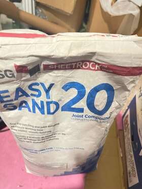 384214 United States Gypsum Sheetrock Off-white Easy Sand 20 Ready-to-use Joint Compound 11 Lbs Eol