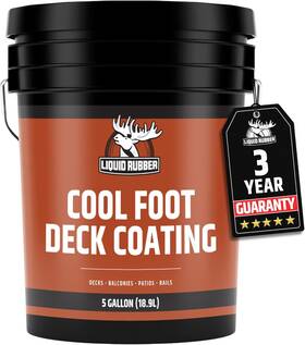 23603 Usa Cool Foot Deck Coating - Solar Protection Paint Non-toxic Multi-surface Co