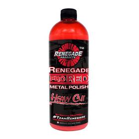 Usa 313101092080 Pro Red Liquid Metal Polish - Heavy Cut Aluminum High Luster On