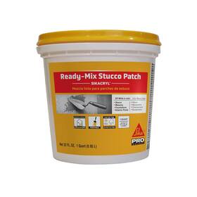503333 Usa Cryl Stucco Repair White 1-qt Ready-mix Patch For Large Cracks