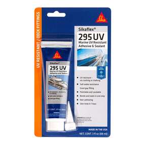 Flex-295 Usa 610586 Uv Resistant Marine Adhesive Sealant 3 Fl. Oz Tube White