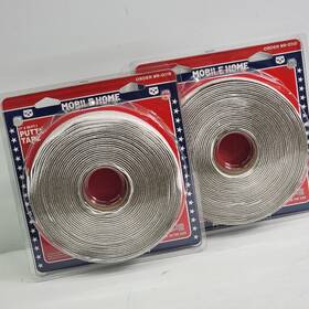 R-011b Ush 2 - Us Hardware Rv Mobile Home Camper Tan Putty Tape Seal 1 Inch X 30 Ft