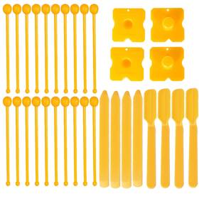 Utysty 717018254966 32 Pack Caulk Tool Set Finishing Caulking Tools Smoothing Ball Corner Gap Seam S