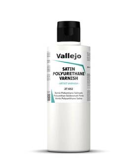 27652 Vallejo - Polyurethane Varnish Satin Finish 200 Ml. 6.76 Ml