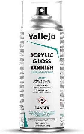 Av-28530 Vallejo - Acrylic Gloss Varnish 7.09 X 3.94 5.91 Inches