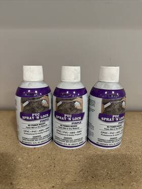 Vapco 683704162245 Pvc Spray Nft Lock Sealant - Bonds Wet And Dry Cpvc Abs Swv Purple