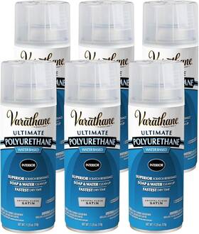 200281 Varathane 200281-6pk Water-based Ultimate 11.25 Ounce Pack Of 6 Satin