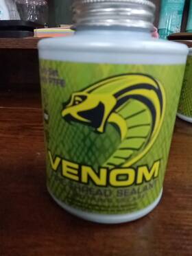 Vm16 Venom 16oz Pipe Thread Sealant Pro-grade 16fl Oz 855 Kb
