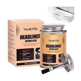 Hrg-100ml Verdevilla Headliner Repair Glue Car Adhesive With Brush Roof Liner Fabr