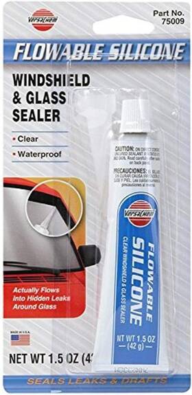 Versachem 313113768751 75009-12pk Flowable Windshield Silicone 1.5 Oz Pack Of 12