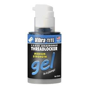 Vibra-tite 745619125354 - 12535 125 Removable Medium Strength Gel Anaerobic Threadlocker