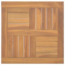 316156 Vidaxl Square Table Top Dining For Home Kitchen Solid Wood Teak