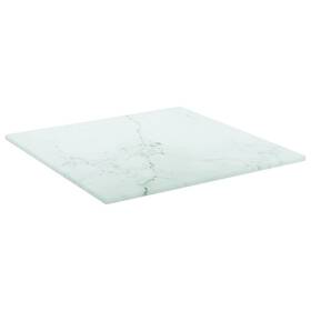 322252 Vidaxl Table Top White Tempered Glass Small Decorative Inlays