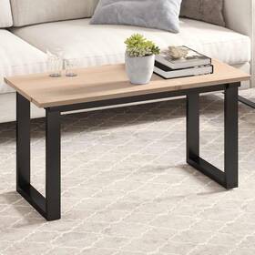 847415 Vidaxl Table Top Natural Pine Solid Wood Medium Durable