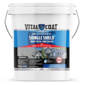 Vcss5g Vital Coat 5 Gal. Clear Matt 100% Acrylic Shingle Shield Roof Coating For Asphalt And Clay