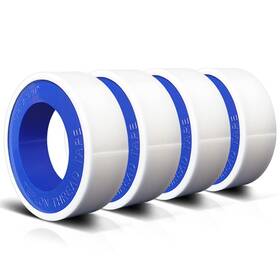 Votmell 747370229234 4 Rolls 1/2 Inchw X 520 Inchesl Teflon Tapeplumbers Tapeptfe Tapesealing Tape