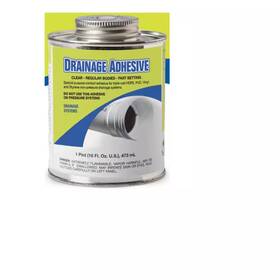 Vpc 744110975796 16 Oz. Low Voc Clear Drainage Adhesive