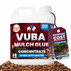 V-26-con-2l-us Vuba Mulch Glue Concentrate 68oz 1 Water Mix 108 Sq Ft 3-year Protection Wood