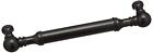W-3-8-bkm Allied Brass Smooth Round Door Pull Matte Black 013895038270