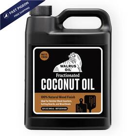 Wo-coco-32 Walrus Oil - Fractionated Coconut 100% Natural Wood Finish Black