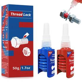 Ya-usqc-1010 Wan2tlk Thread Lock Blue And Red Tight Threadlocker Medium High Strength