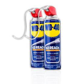 611888 Wd-40 Lubricant Spray Ez Reach 14.4 Oz 2 Pack Flexible Straw Rust Penetrant