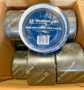 711-20 Weatherlogic Lp Seam And Flashing Tape 3-3/4 Inch 30yd Aama Case Of 12