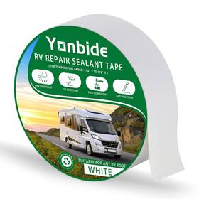 Zcx-v2-rv Weatherproof Rv Repair Tape 2 Inch X 50 Feet For Stop Camper Roof Leaks