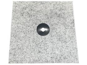 Wedi 853467006838 Subliner Dry Sealing Collar Pipe Se Gray Black