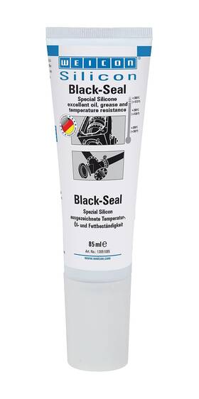 Weicon 810673022939 Black-seal 85 Ml Permanently Elastic Sealant For Oil- Or Grease-resistant