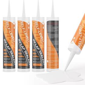 Pl0065 Welluck Self Leveling Lap Sealant White Rv Roof Flexible Repair