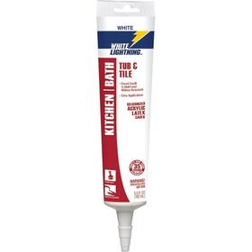 W22000005 White Lightning Latex Caulk 3 To 4 Days Curing -30 180 Deg