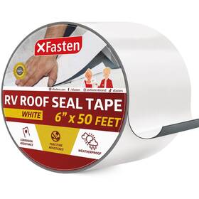Xfasten 720310447240 X Fasten Rv Seal Repair Tape Waterproof 6-inches 50-foot Weatherproof