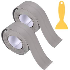 Grey020 Xhjzgctech 2 Rolls Caulking Tape Self Adhesive Waterproof Caulk Strip For Grey