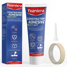 Czjsy1-001 Yeardera Heavy Duty Construction Adhesive 7.4 Ounce Cement Glue Squeeze Tube Versati