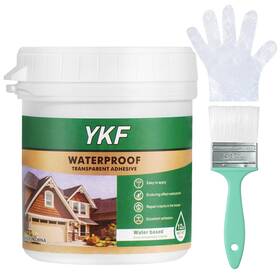 Rgb101 Ykf Transparent Waterproof Sealant 12 Oz Clear Water-based Invisible Leak Repair
