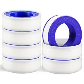 Yljoxr 639394788630 Ptfe Thread Seal Tape 6 Rolls Plumbing Water Pipe Shower Head Sealant Yljoxr 639394788630 Ptfe Thread Seal Tape 6 Rolls Plumbing Water Pipe Shower Head Sealant