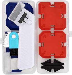 Gj001 Yoki Peony Professional Silicone Caulking Tool Kit Reusable Profiling Sealant