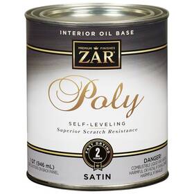 32912 Zar Polyurethane Liquid Clear 1 Qt Can