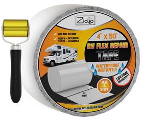 Ziollo 627987136982 Rv Flex Repair Tape - Roof Seam To Seal And Waterproof Bond Epdm Rub