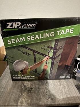 Ziptpwlrf90f Zip System Seam Sealing Tape- 2 Boxes 23.5 Rolls 3-3/4in X 90ft