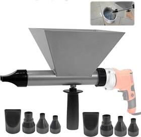 Zmured 768534722446 Electric Mortar Grout Gun Portable Pointing Grouting Caulking Sprayer With 8